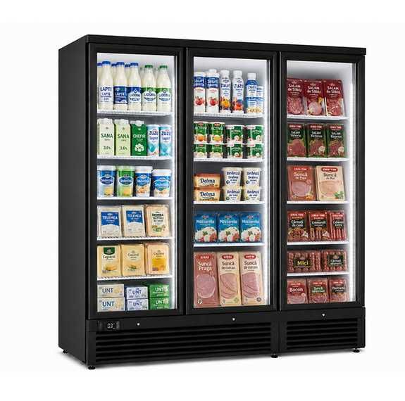 Vitrina Frigorifica Koln C3, 3 usi, -1 +10C, Motor Intern, 188cm, NOU