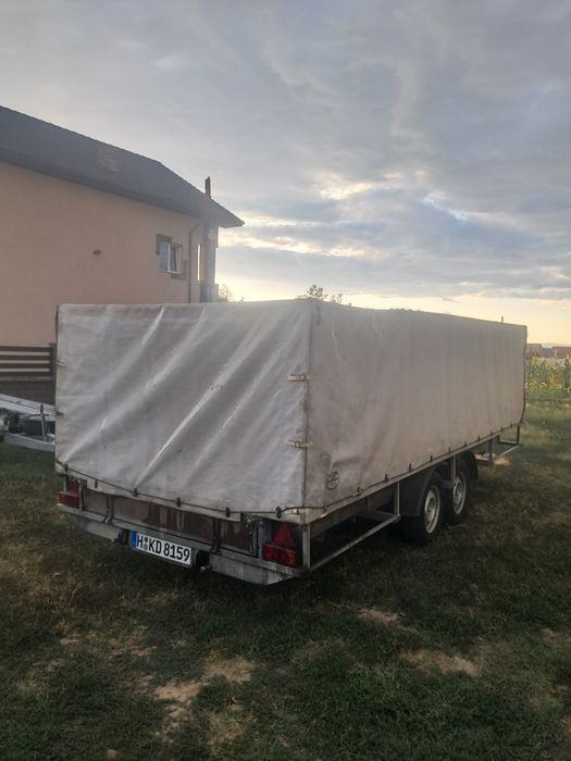 Remorcă 2000kg 5m/2m