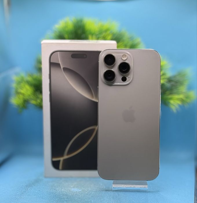 ГАРАНЦИОНЕН!!! Apple iPhone 16 Pro Max, 512GB, 5G, Natural Titanium