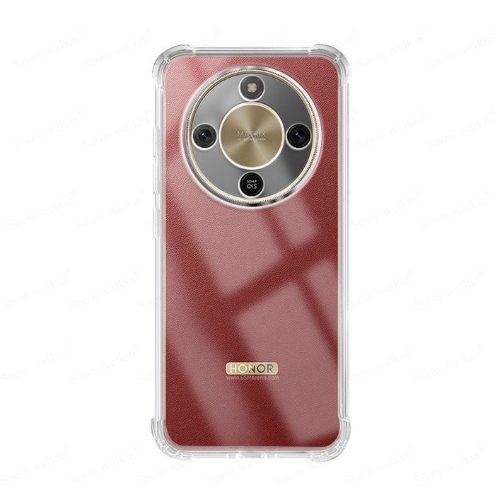 Honor Magic 8 Lite / Удароустойчив силиконов кейс с камера протектор