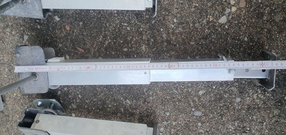 Picioare de calare pentru rulote si autorulote AL KO,otel sau aluminiu