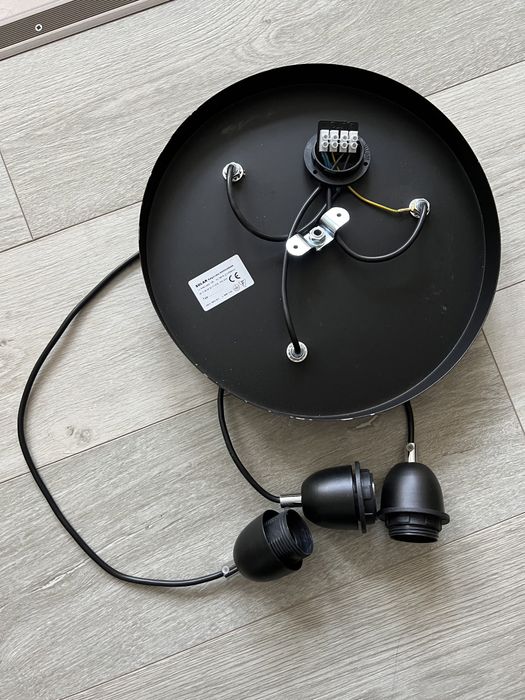 Lustre design negre