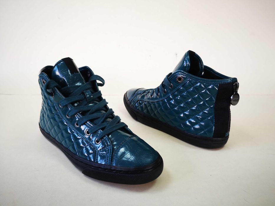 Ghete PIELE Naturala Imblaniti  pantofi dama copii 36 37 GEOX Ca NOI