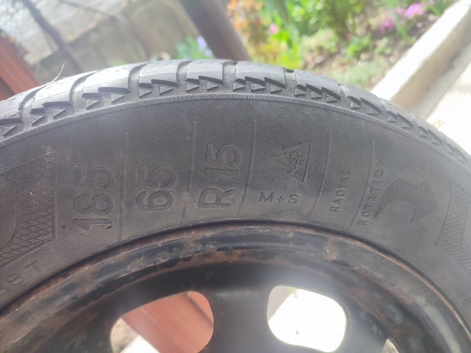 Резервна джанта с бонус зимна гума за Мерцедес А класа w168