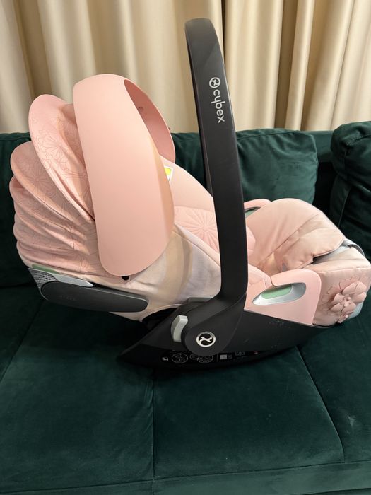 Scoica Cybex Platinum Flowers cu adaptori