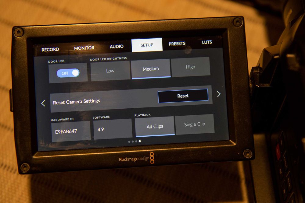 Blackmagic Ursa Mini 4K EF mount