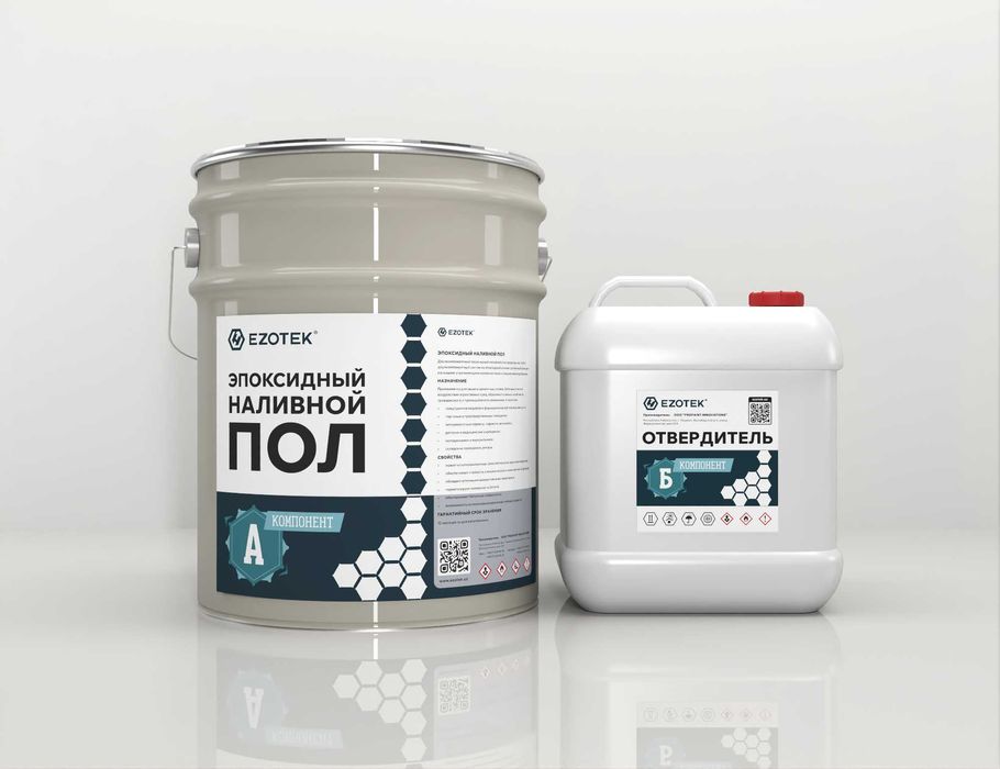 Наливной пол эпоксидный под ключ от производителя