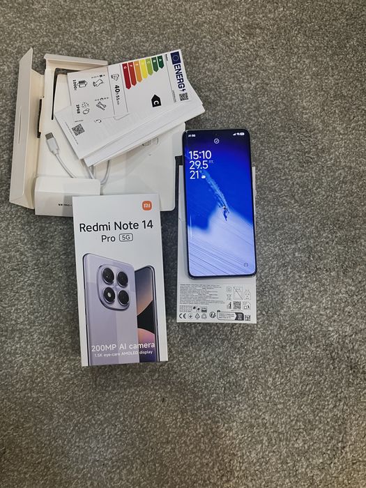 Redmi Note 14 pro 5g xiaomi 256gb 8+8 ram