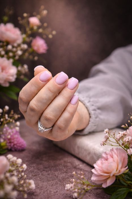 Маникюр с покрытием