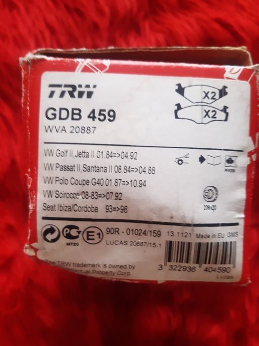 Нови накладки  и филтер