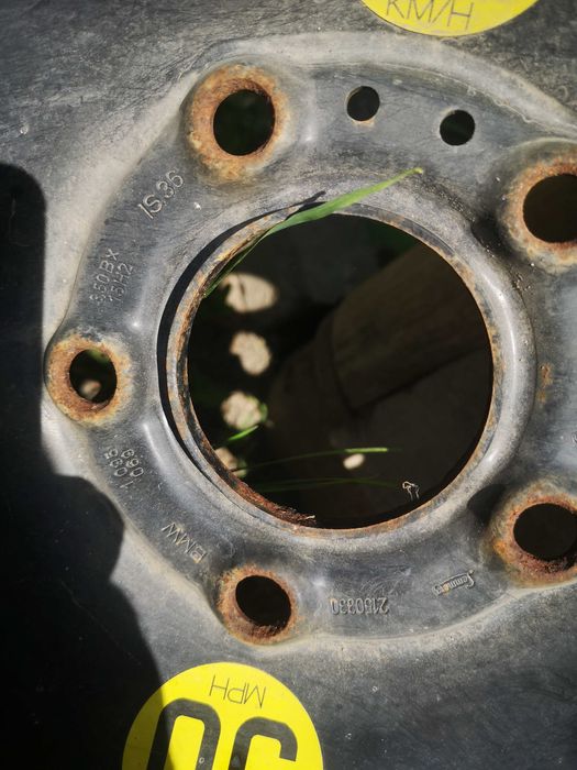 Vand roata rezerva slim 15"