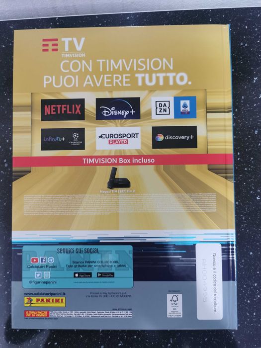 Album gol Italia Calciatori Panini 2021-2022 HARDCOVER