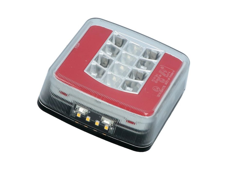 Lampa spate stop LED dreapta Carpoint pentru remorca, 12/24V, 4 functii, omologare E, 104 x 97 x 40 mm
