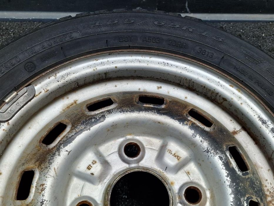 Roata De Rezerva 155 /65 R13 Daewoo Matiz Klya, M100, M150 1998 -> 0.8 0.8 0.8 F8Cv 4,5Jx13 Et45