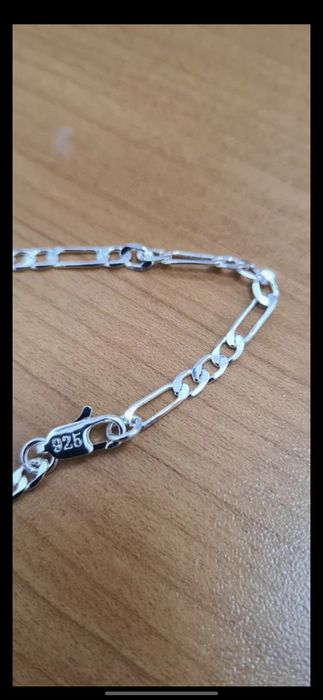 Set bratara si lanț de argint