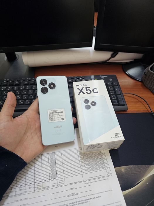 Honor X5c 64gb(2025)1 oylik ideal iwlawi zur aybi yuq tozza telefon