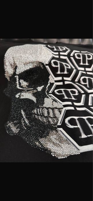 Мъжки тениски Philipp Plein с камъни