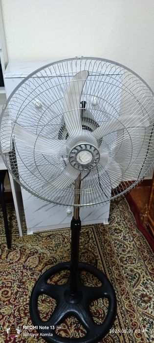 Ventilator shomoli zoʻr beradi