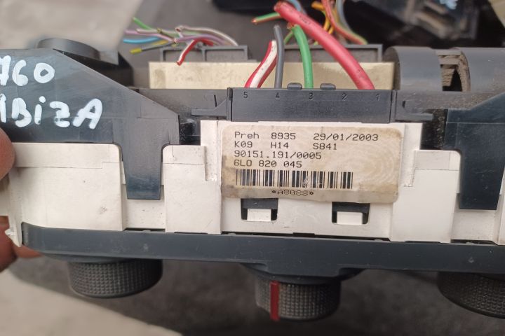 Comanda AC 6L0820045 6L0820045 Seat Ibiza a 3-a generatie 6L