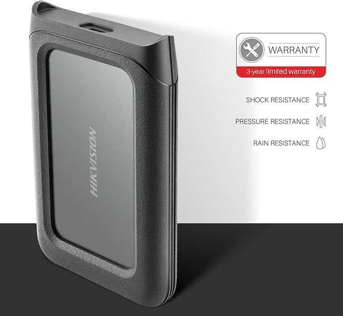 Hard Disk Extern Hikvision 2TB 2.5 Inch USB-C USB 3.1 (Gri) HDS30