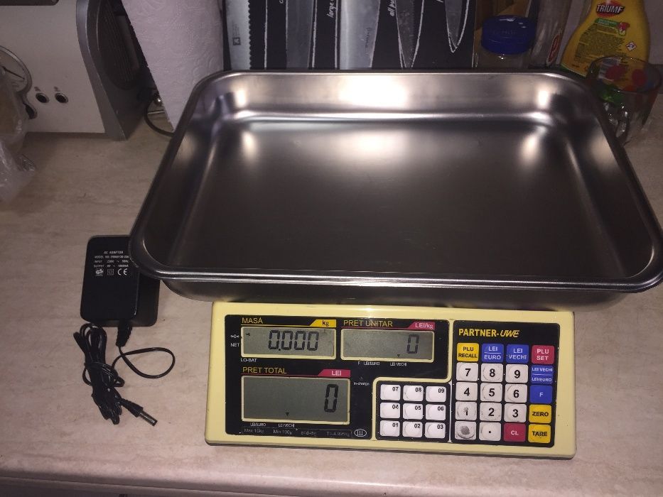 Cantar Partner OAP-15K Capacitate 15kg Afisaj LCD oap-15k