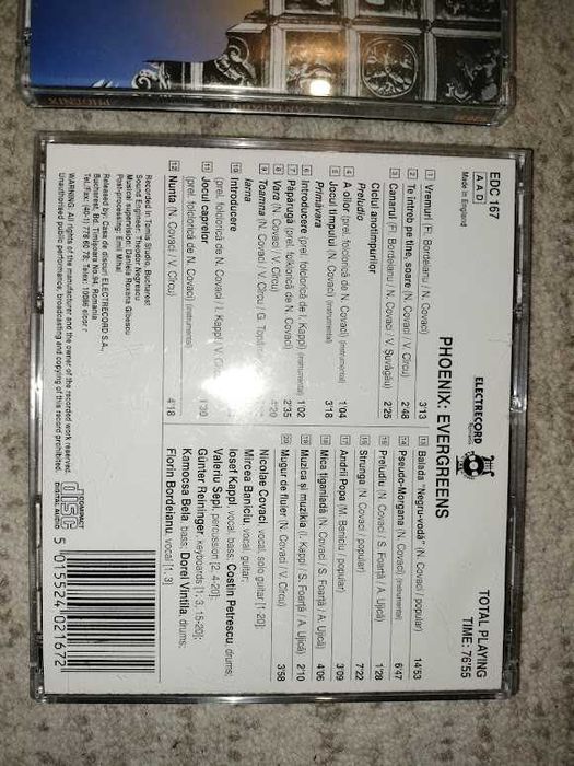 Vand cd-uri PHOENIX,muzica,rock