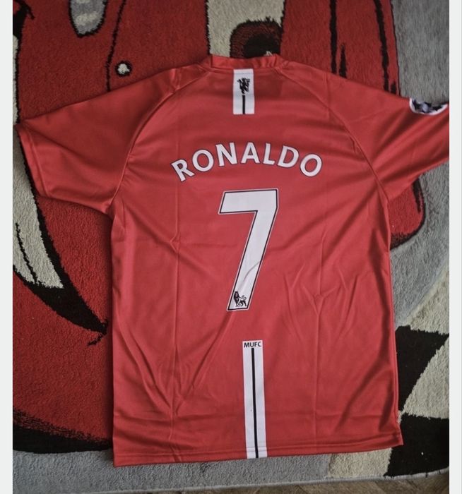 Tricou Cristiano Ronaldo 2008 – Manchester United × Nike (Champions League)