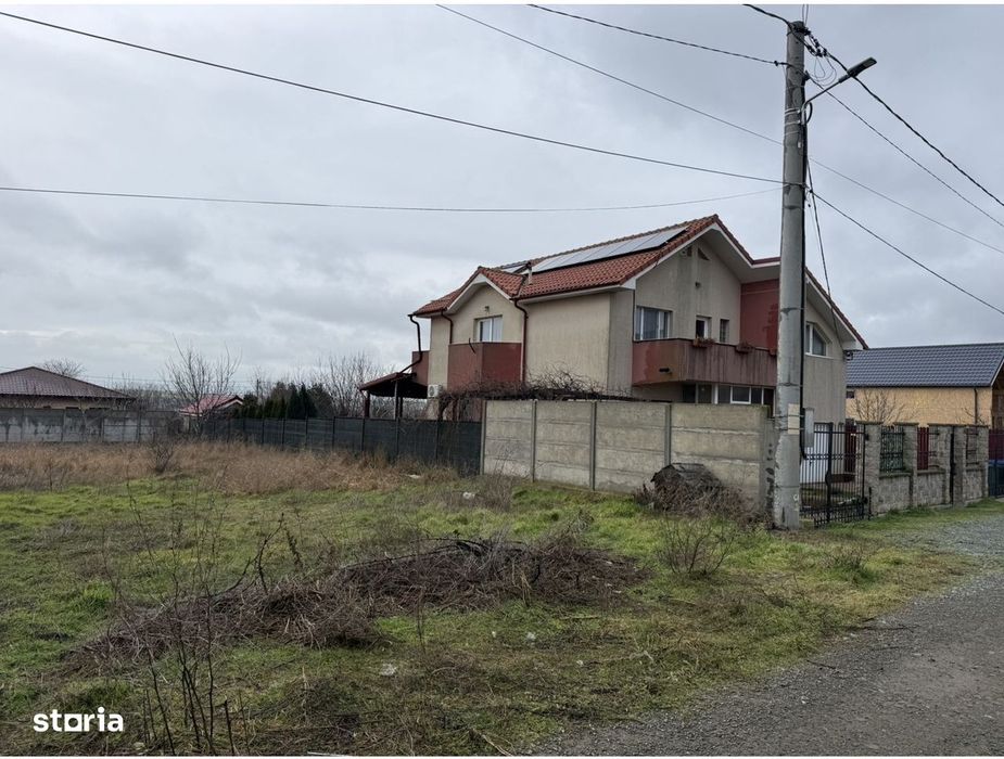 Teren de vânzare, 595 mp, utilități complete Str.M.Sadoveanu
