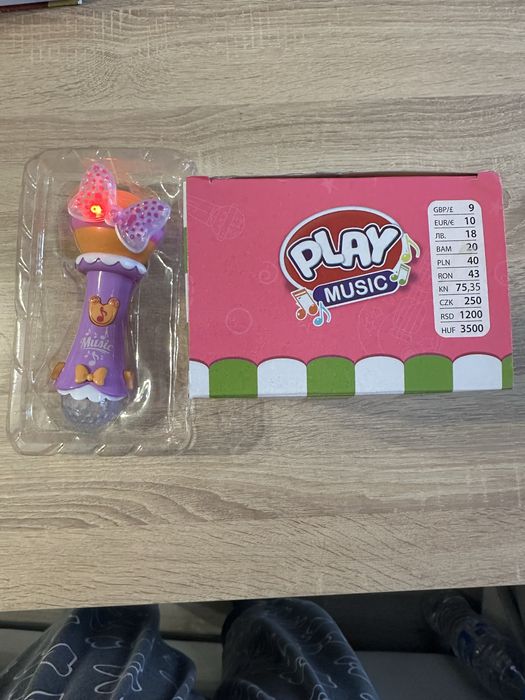 Детска играчка микрофон- Пепко