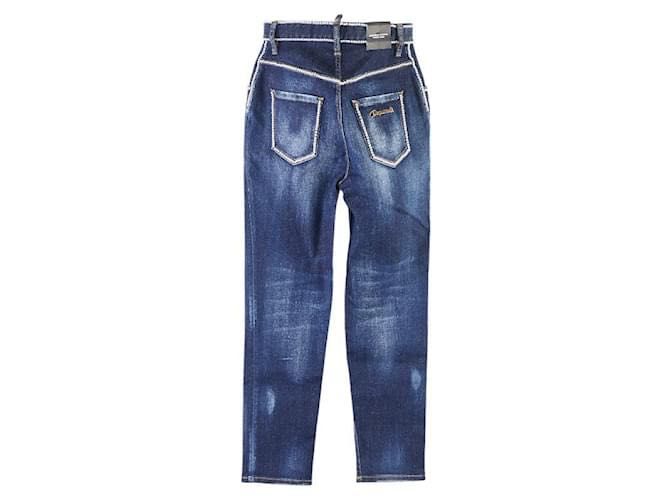 Дънки с висока талия Dsquared2