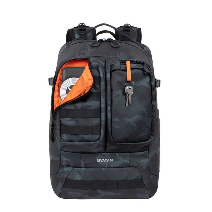 ^ Рассрочка на сумку RIVACASE 7661 navy camo 32L Rucksack