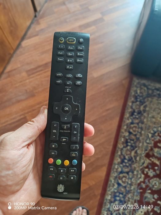 Telecomanda receiver UPC.
