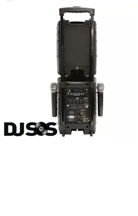 Vand boxe portabile Pro  QTX PAV8 STEREO PORTABLE CD/DVD,USB , 150W