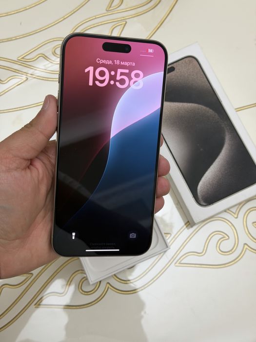 iPhone 15 Pro Max 256GB в идеальном состоянии