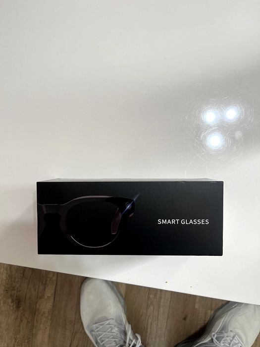 Смарт очила с вградена камера и микрофон и говорители - Smart Glasses - Чисто Нови!