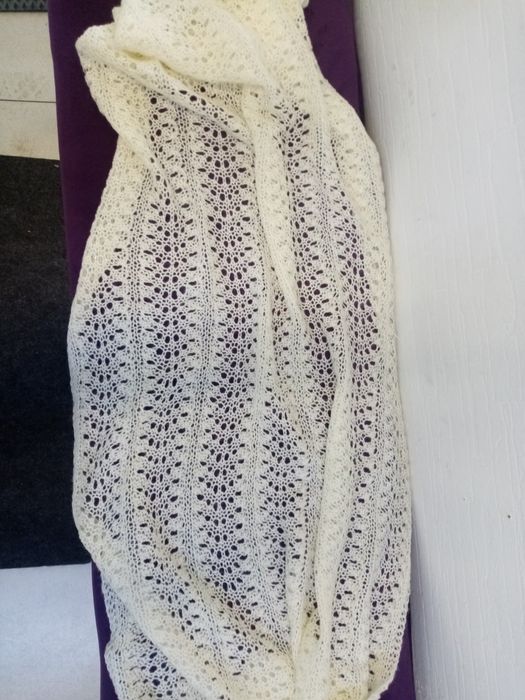 Палантин ручной работы