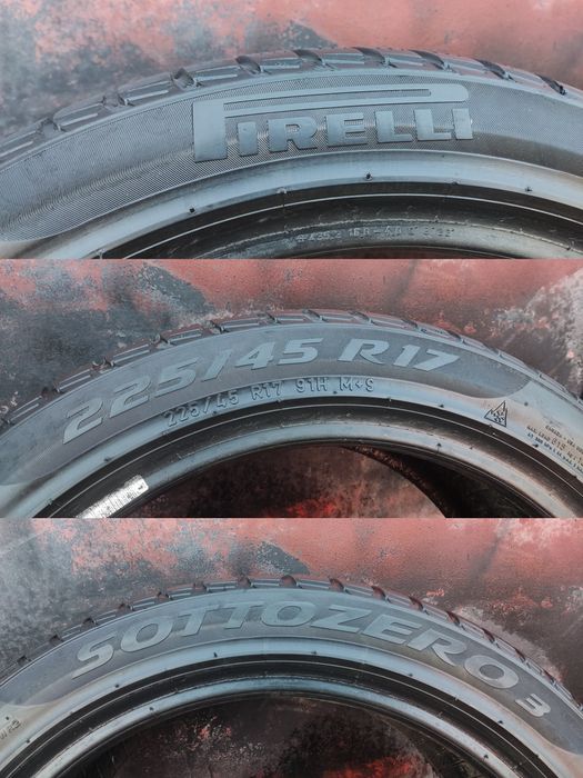1бр. зимна гума 225/45/17 Pirelli Sotto Zero 3 
dot22
6mm
Добро състоя