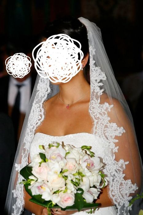 Voal Pronovias dantela