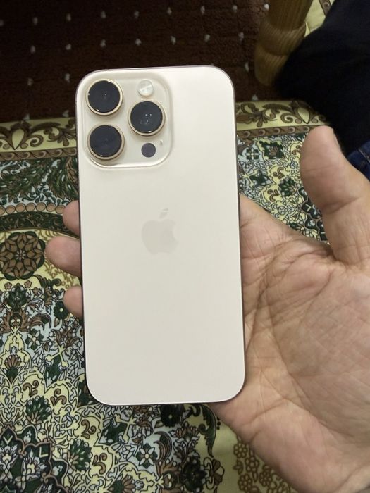iPhone 16 pro 256gb gold 92%