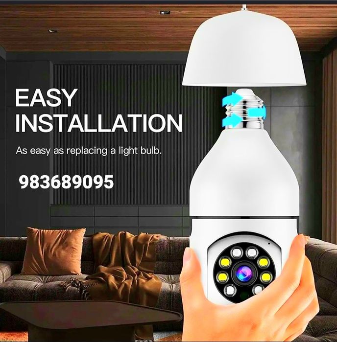 Wifi kamera smart camera lampochka Камера лампочка