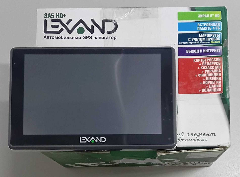 Автомобильный GPS навигатор Lexand SA5 HD+
