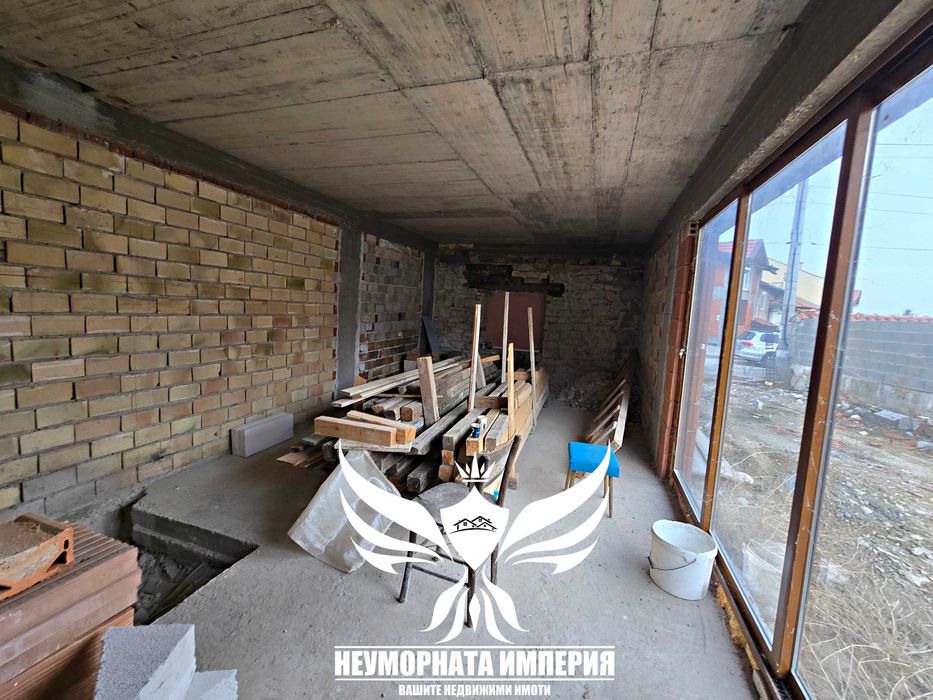 Нова къща 96РЗП и двор 283кв.м. с гараж в Асеновград кв.Долни Воден