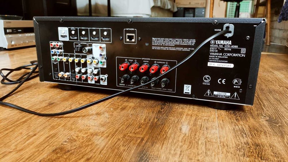 5.1 Receiver YAMAHA HTR-4065, HDMI ARC