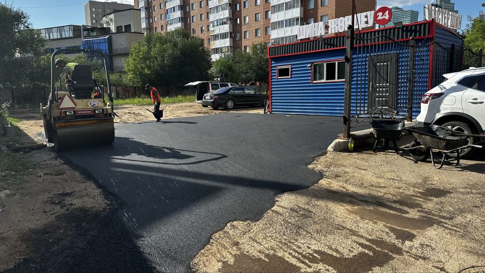 Асфальт Асфальтирование Жаркент