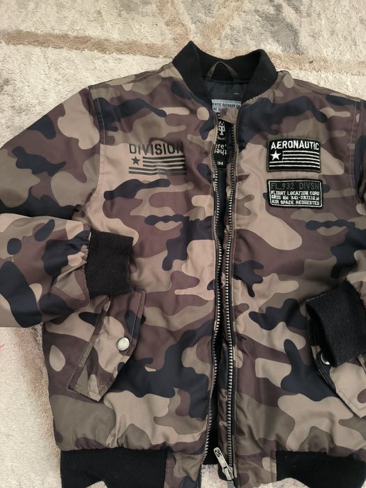 Куртка - бомбер для мальчика 134