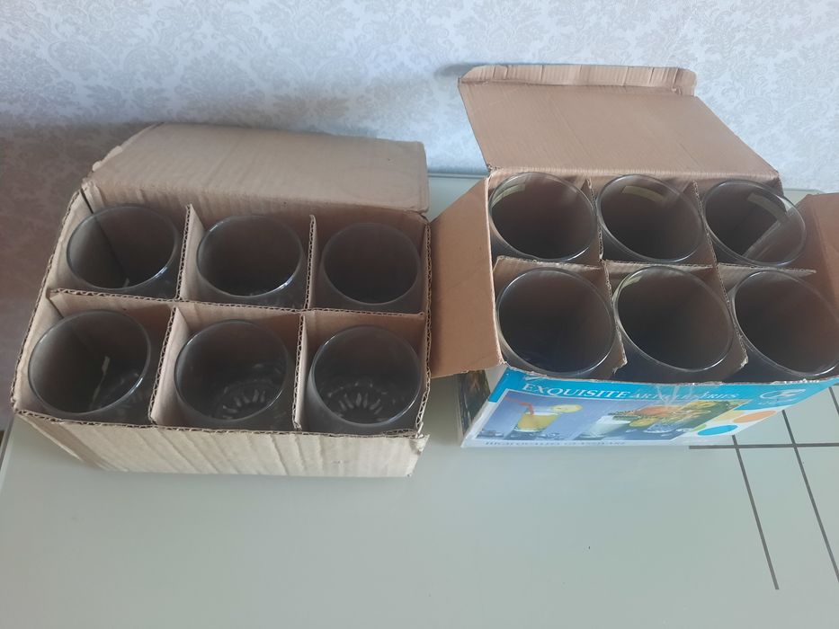 Новые стаканы 2 набора
