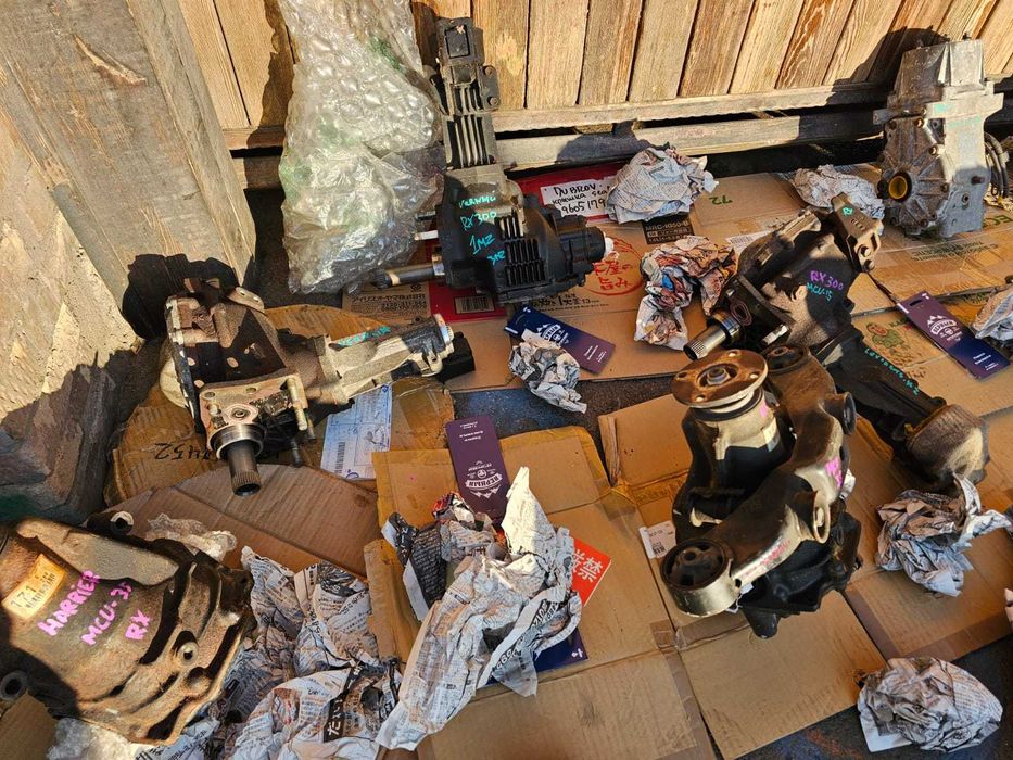 задний редуктор на Toyota Rav4