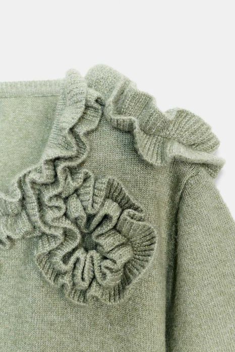 Плетена блуза ZARA със съдържание на вълна