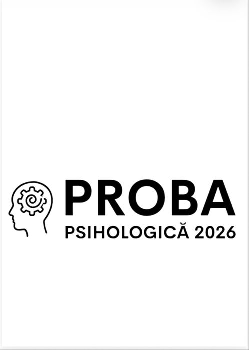 Portofoliu Manuale + fise + teste Proba Psihologica Politie/Jandarmerie/Politia de Frontiera etc