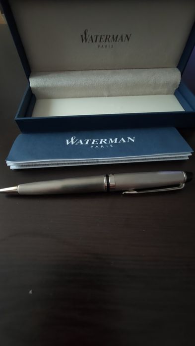 Pix Waterman Expert metalic argintiu